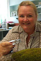 Vickii with Alpine Mosses