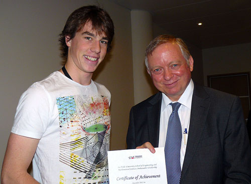 Ryan Dessens and Brian McGaw - SEMS Ambassador Scholarship