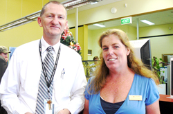 John Dean and Tania Reichart attend launch