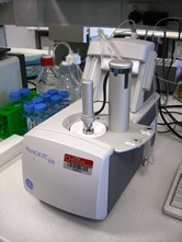 The GE MicroCal iTC200.