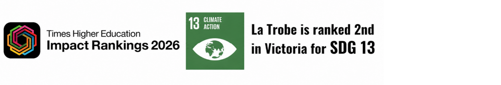 Rankings banner SDG 13 2026