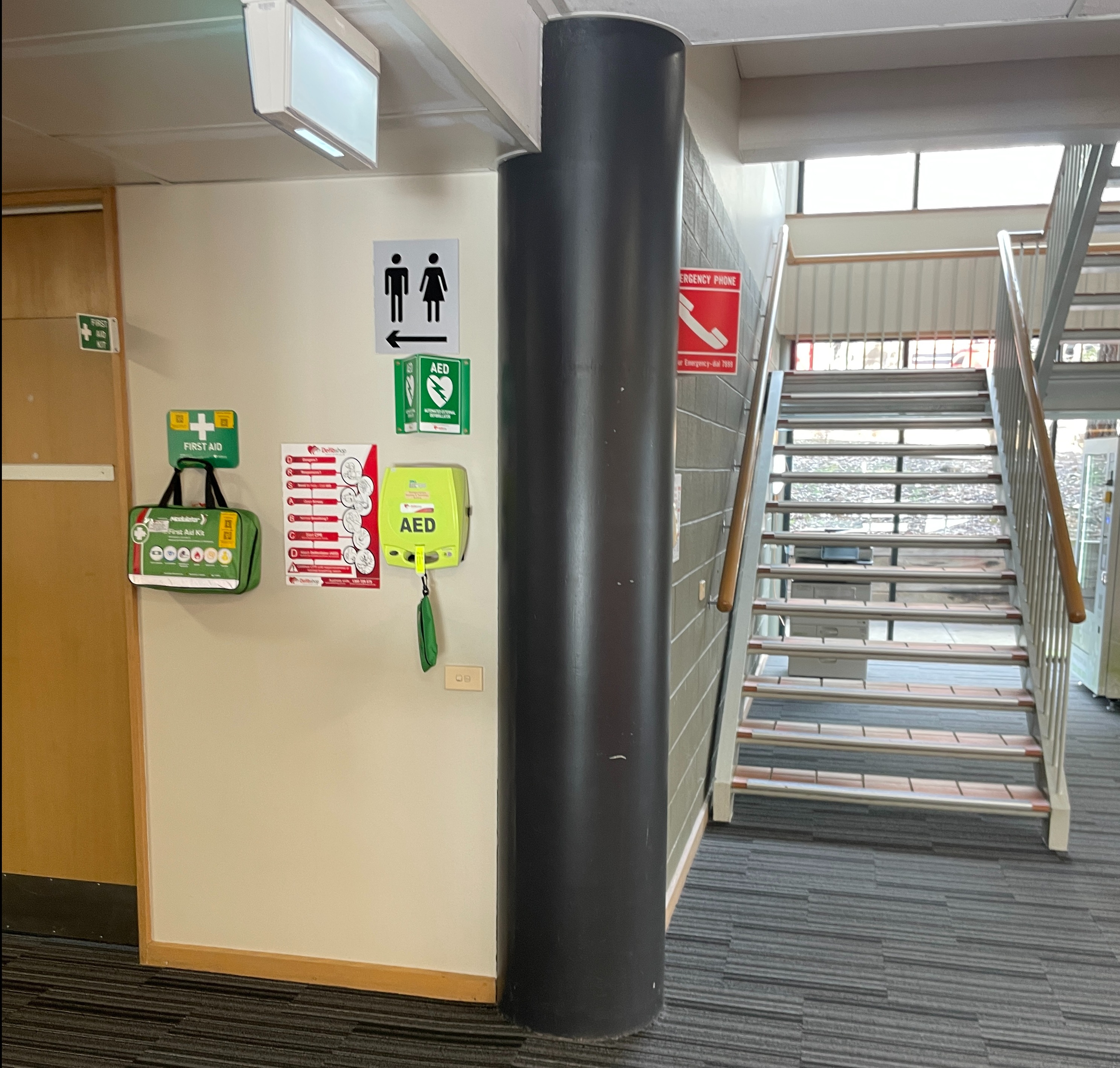 Business Building AED