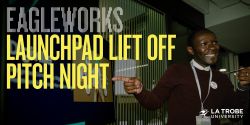 LaunchPad Lift Off Pitch Night