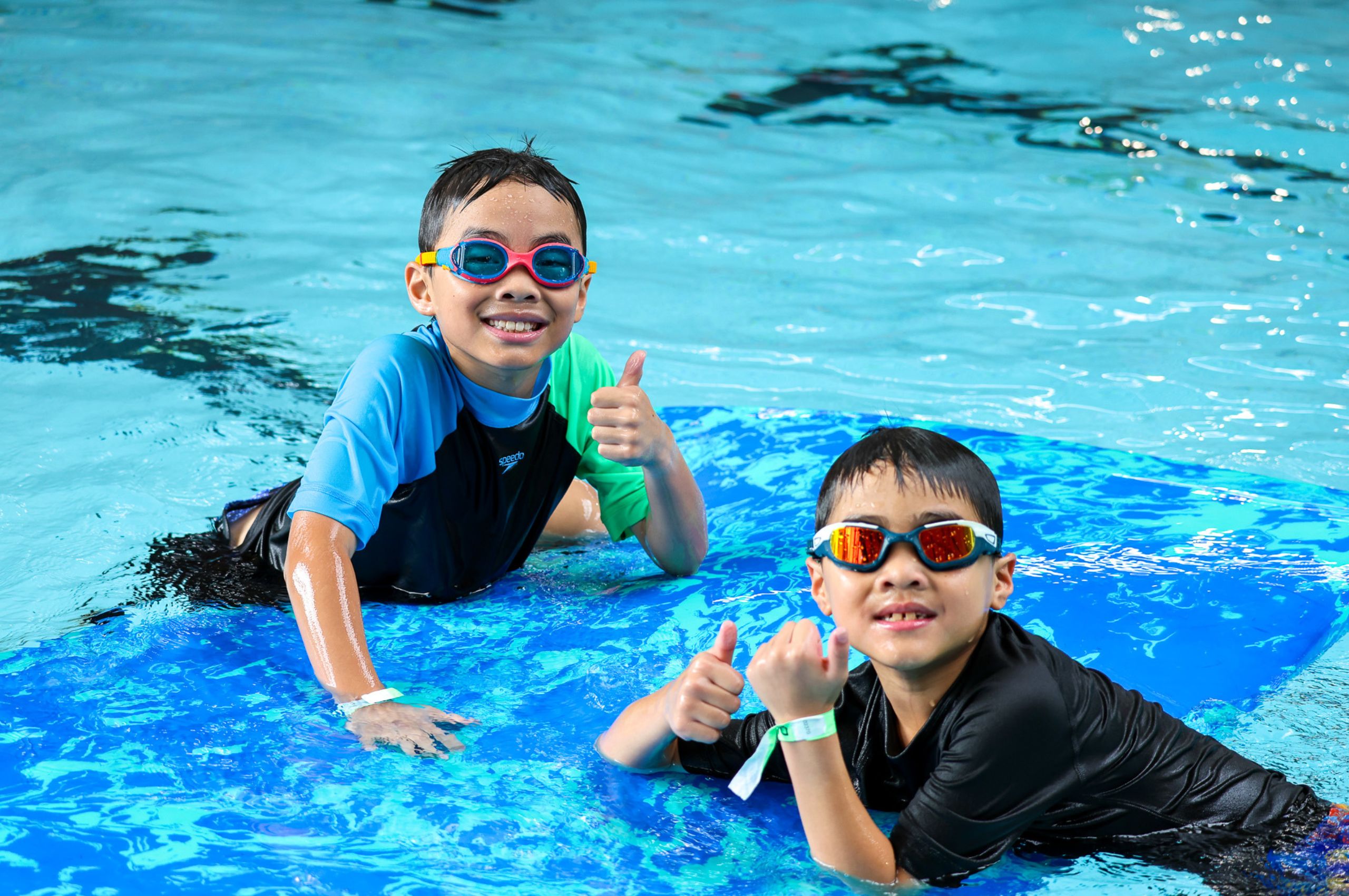 ISC Birthday Party Boys Playing in Pool