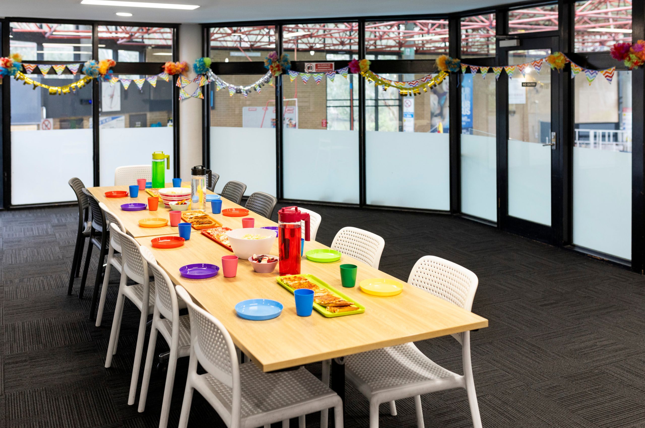 ISC Birthday Party Room Setup