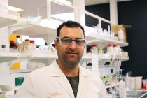 Chemistry PhD student Ahmed Al-Adhab is using membranes to extract toxic chemicals from polluted water. “The membranes are cheap and simple to make,” he said, “and can be re-used multiple times by cleaning them with a chemical found in detergents.”