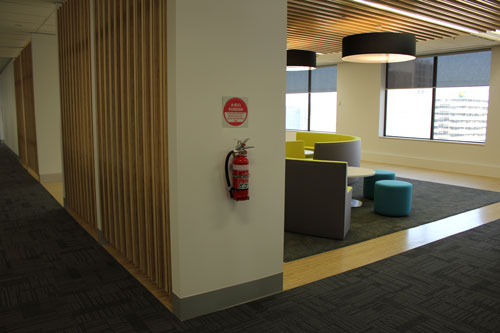 Reception areas