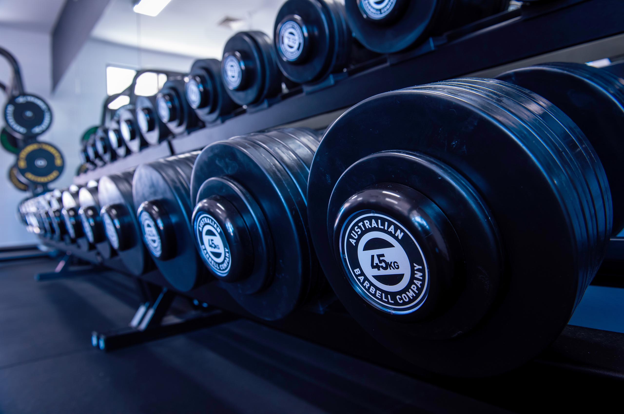 Bendigo Sports Centre - Variety of Gym Weights