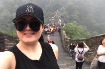 Madison at The Great Wall of China