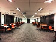 60 seat teaching room configured for inquiry based learning