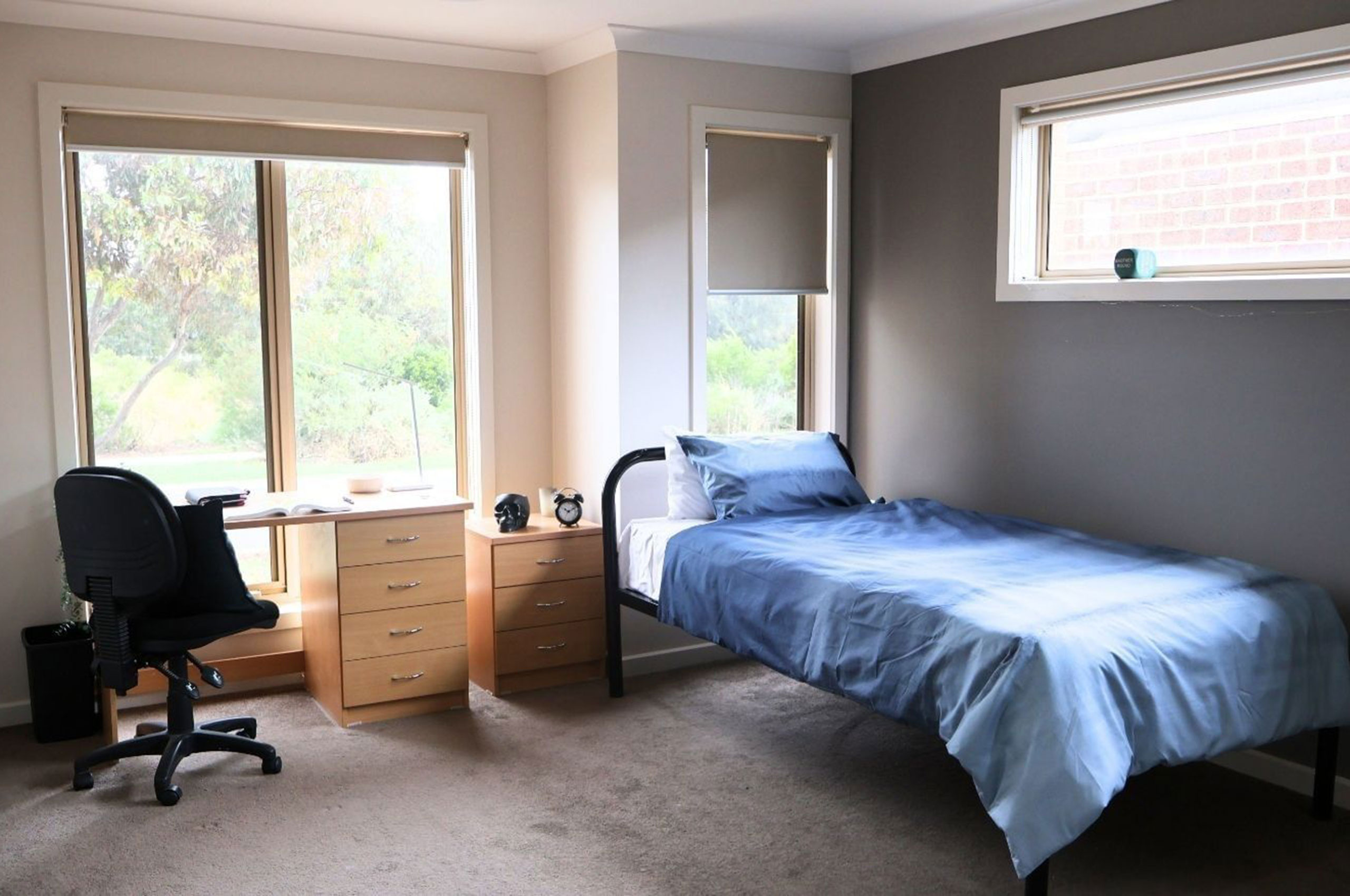 Image of Melton accommodation bedroom.