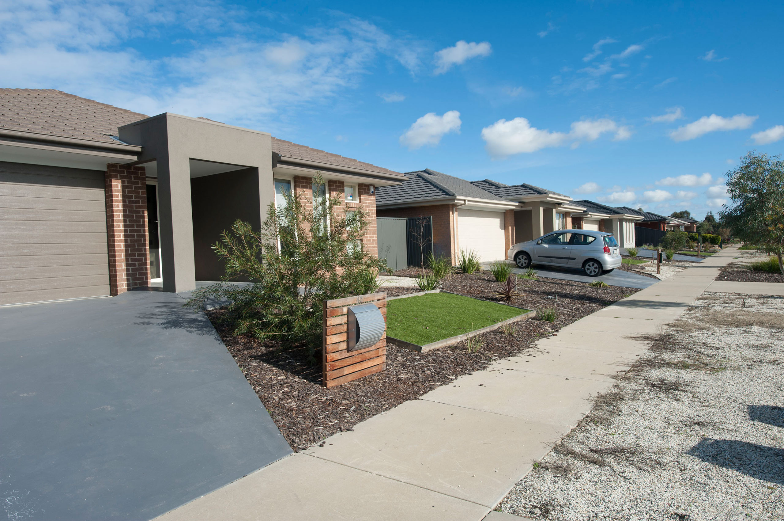Shepparton accommodation exterior.