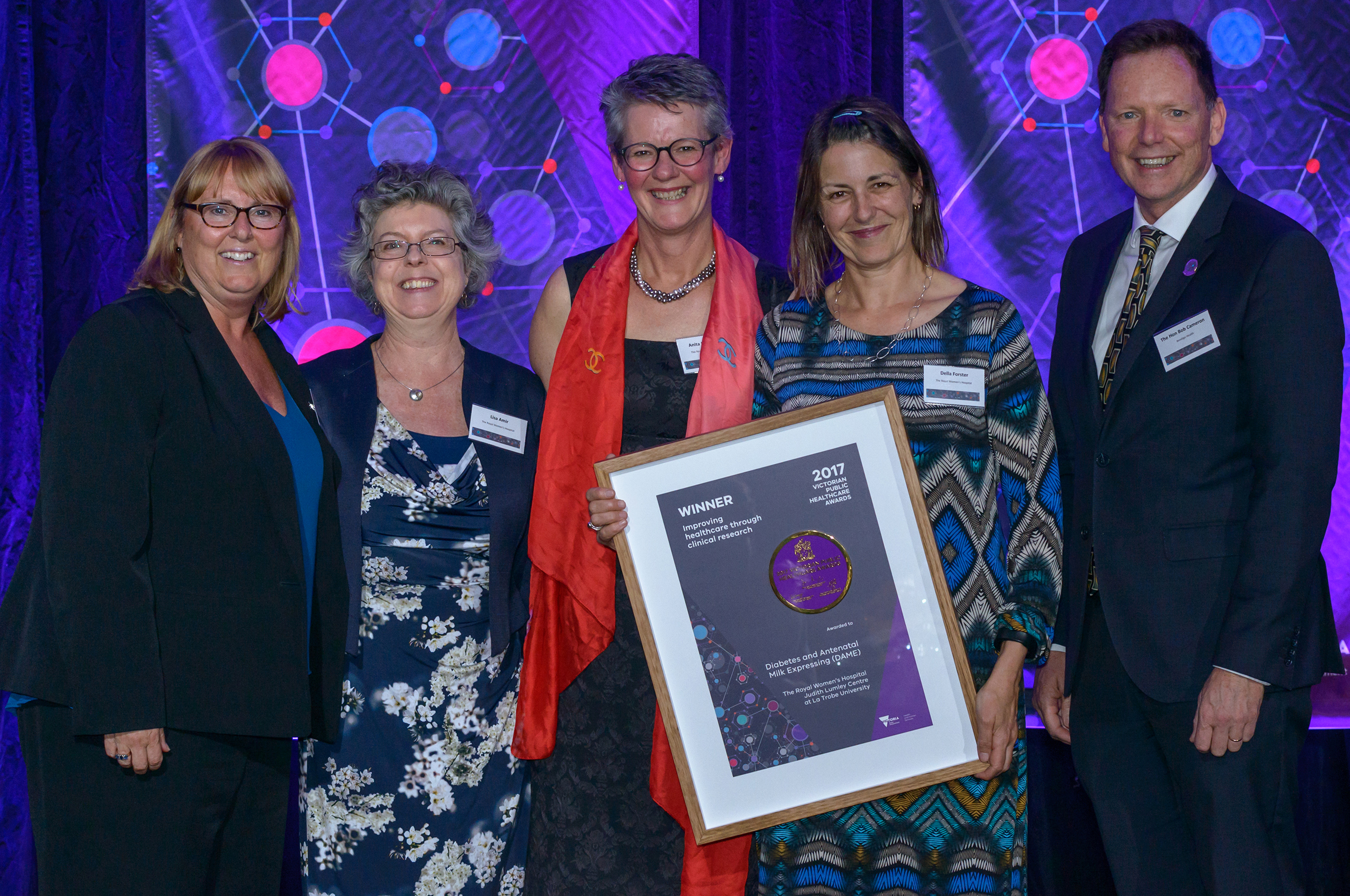Dame wins Vic Public Healthcare Award