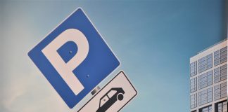Car park sign