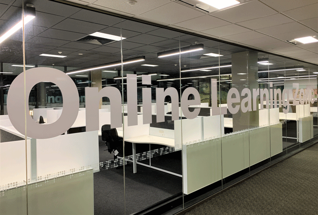Online Learning Zone at Bundoora Library