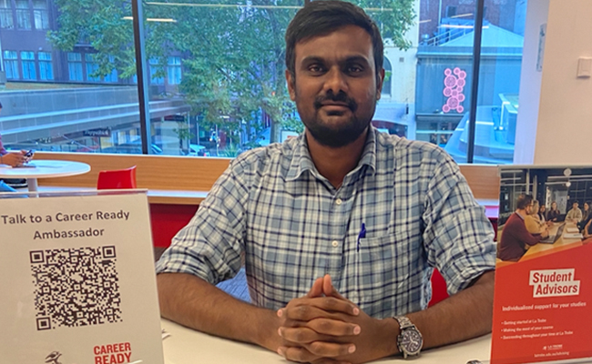 Career Ready Ambassador, Pratheek Allu, talks about the Career Ready Advantage program