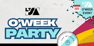 Mildura O Week party graphic