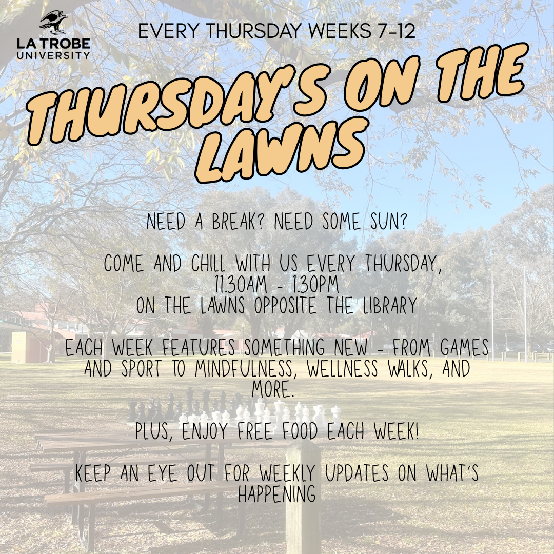 Thursday’s on the Lawns Poster AW