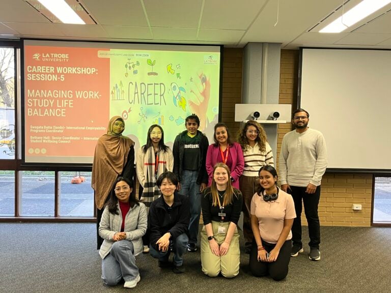 Attending career workshops helped me find opportunities and a sense of community