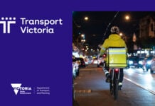 New food delivery rider safety campaign