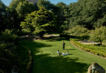 University closed: ANZAC Day holiday (27 April 2026) Students walking in the international garden at Bundoora