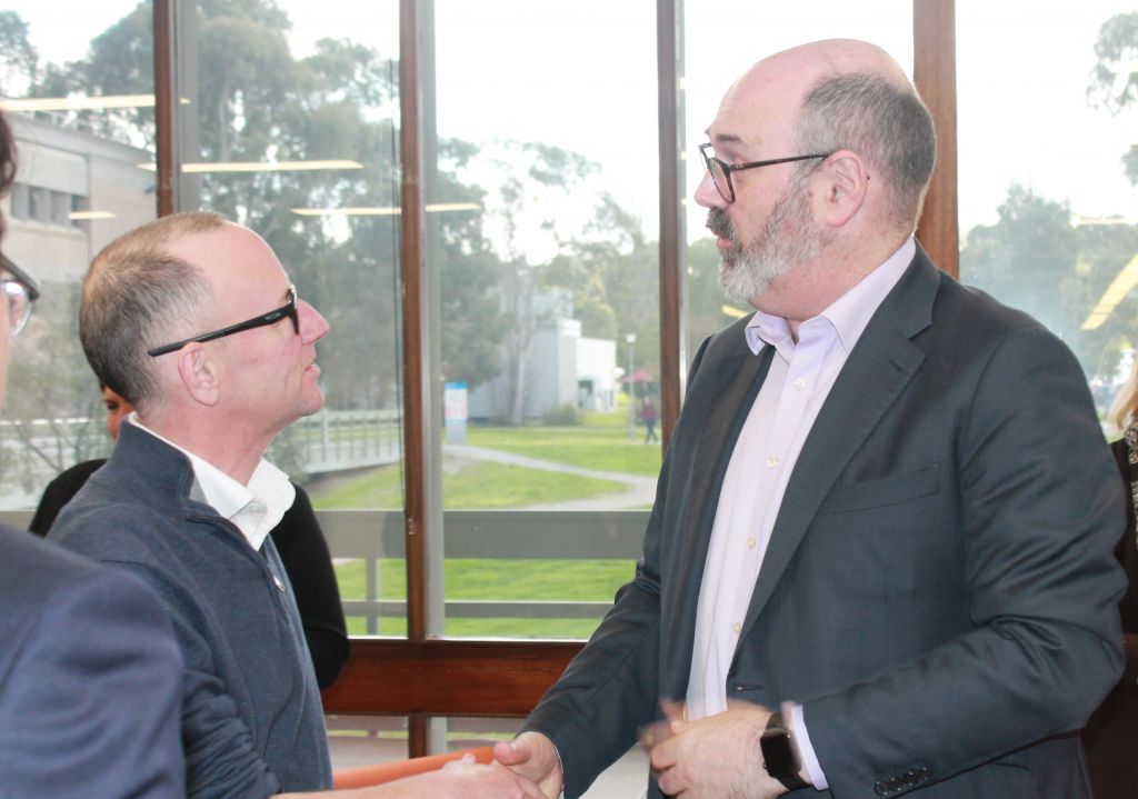 Chris Roche and Simon Evans