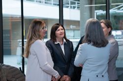 Morning tea for first law grads