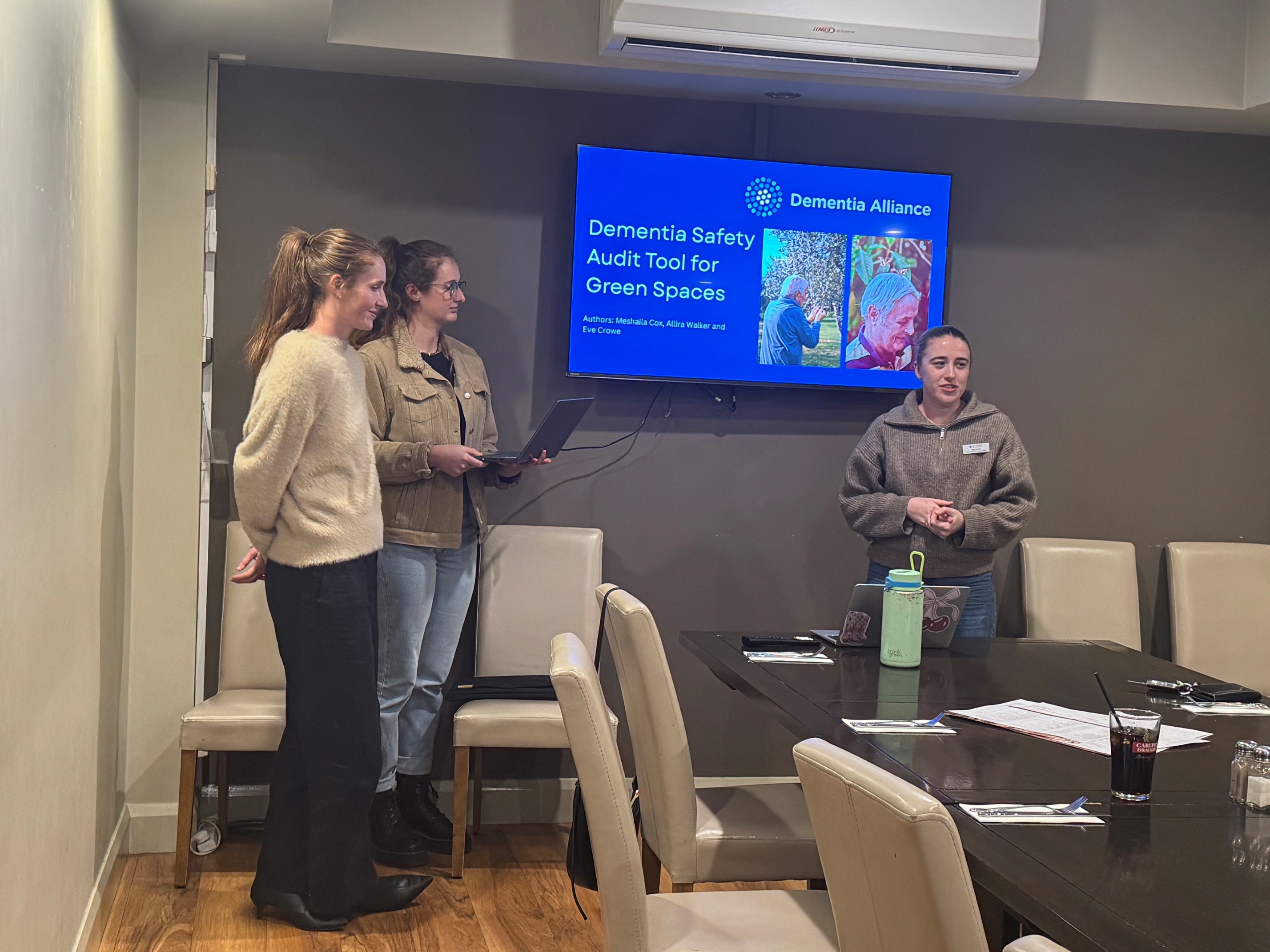 La Trobe Occupations Therapy students at Dementia Alliance