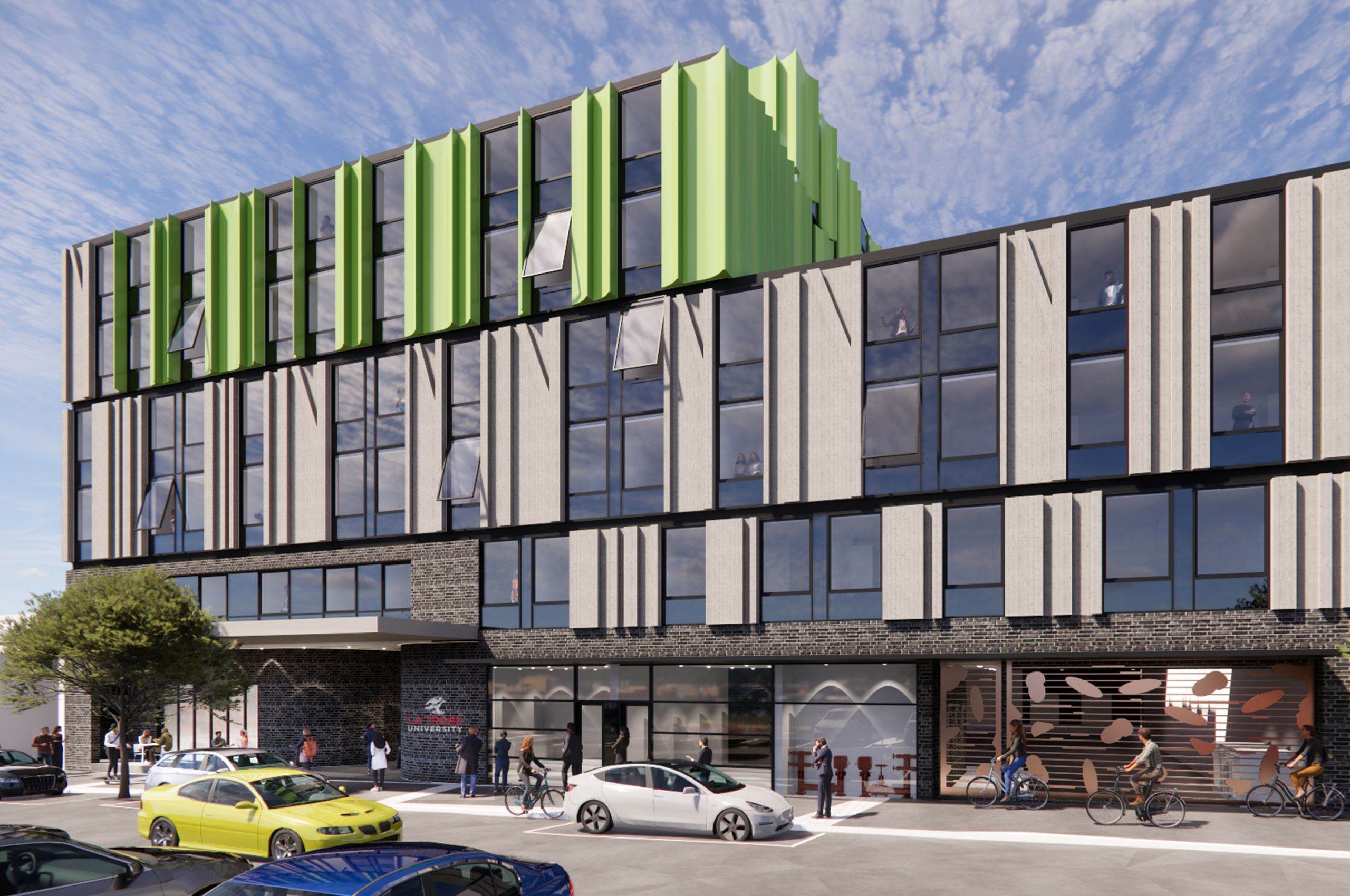 Student accommodation render, subject to change
