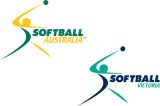 Softball Australia and Softball Victoria logos