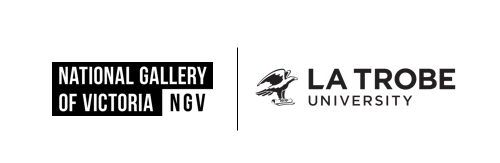 National Gallery of Victoria (NGV) and La Trobe University Logos